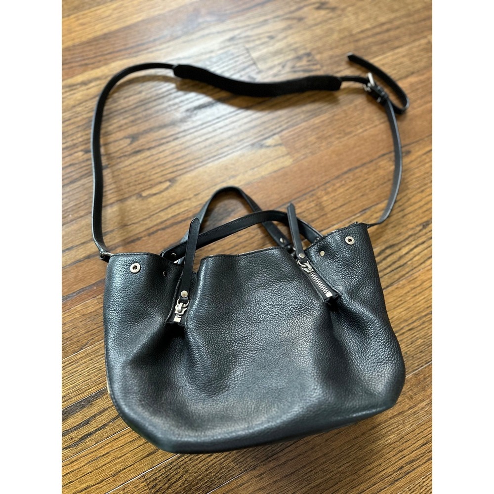 Burberry Maidstone Brit Grained Black Pebble Shoulder Bag - Picture 11 of 13